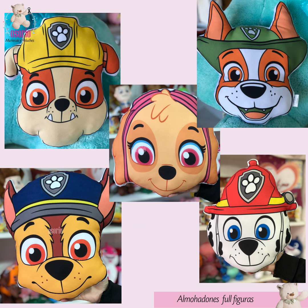 ALMOHADON FORMA PATRULLA 